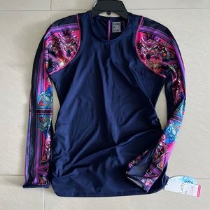 Lucky In Love Pickleball and Tennis Sports Tee NWT